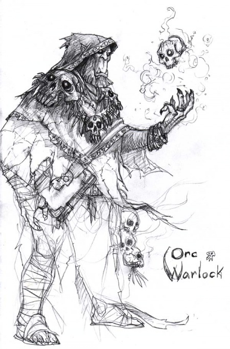 Orc Warlock part 2